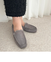【もこもこ・暖かい・冷え性】ムートンシューズ/12311