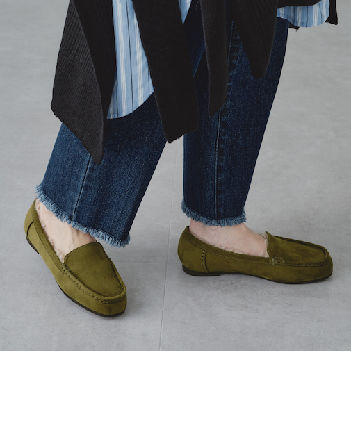 【もこもこ・暖かい・冷え性】ムートンシューズ/12311