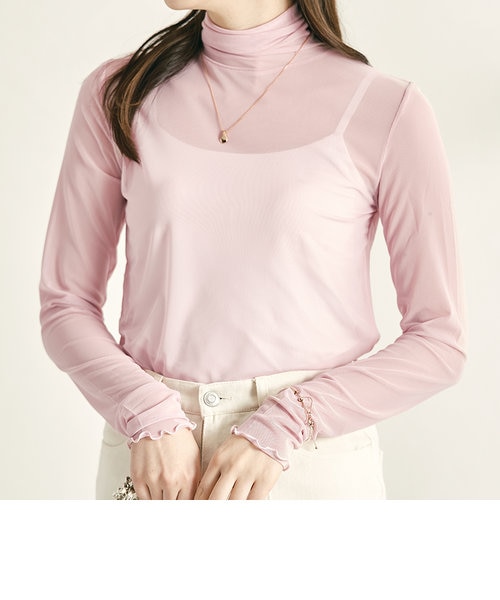 カラーシアーメッシュトップス/AC1291｜オリエンタルトラフィックの