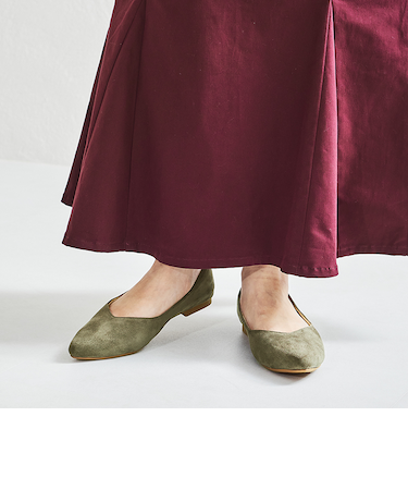 【跳べるパンプス/シリーズ累計150万足突破】ポインテッドトゥフラット/R3205