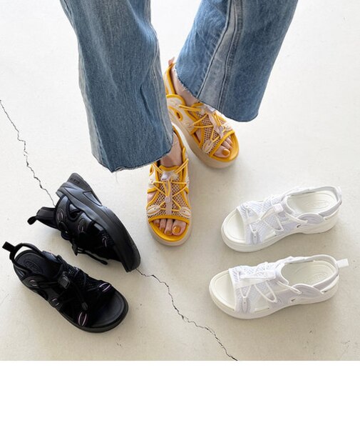 厚底メッシュスポーツサンダル/OT3208