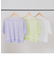 配色ラインシアーニットTシャツ