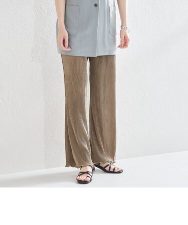 プリーツパンツ