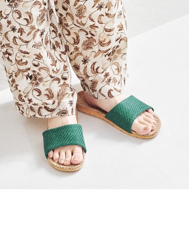 WEB限定★麻スリッパ/G0008