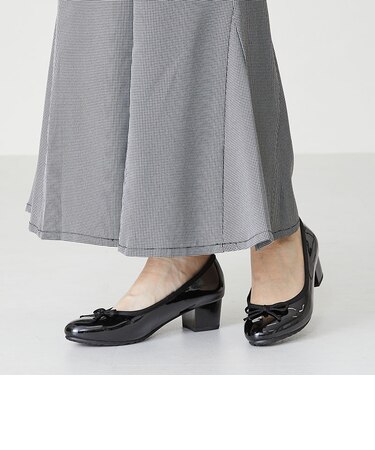 【防水・撥水】ラウンドトゥバレエレインパンプス/R-1017