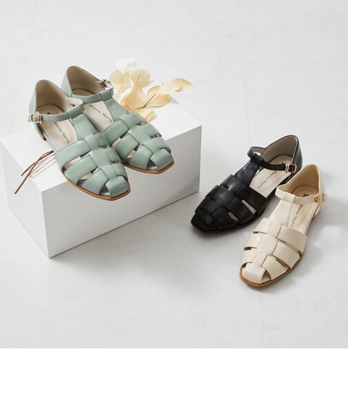 【23SS新作】フラットグルカシューズ/32112