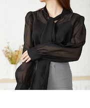 ２WAYボウタイシアーブラウス