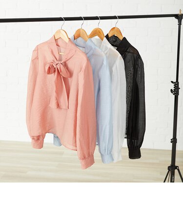 ２WAYボウタイシアーブラウス