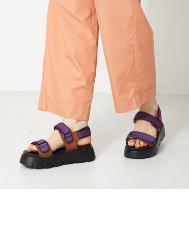 厚底ナイロンベルトスポーツサンダル/OT3212