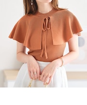 マルチWAYケープ付きニットプルオーバー/AC3510