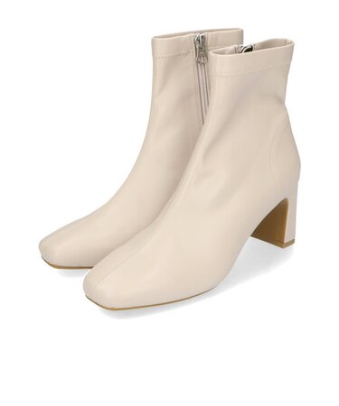 プレートヒールストレッチブーツ/31405