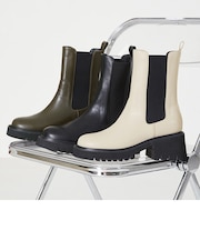 厚底サイドゴアブーツ/31419