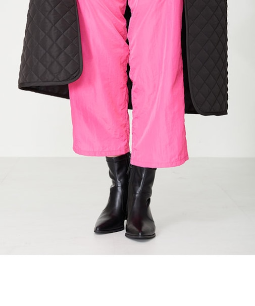 ストレッチキューバンヒールブーツ/31424