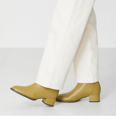 ソフトレザーオーバーヒールブーツ/32407