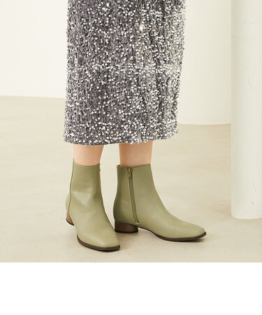 ラウンドヒールブーツ/32409