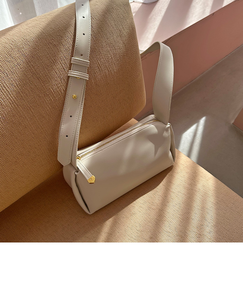 2WAY／オリジナルプリント裏使用】牛革ワンショルダーバック