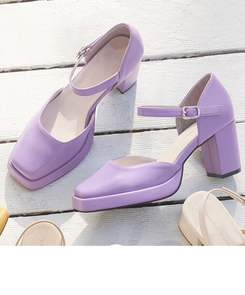 フレアソールセパレートパンプス/41111