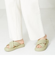 パデットクロススライドサンダル/41232