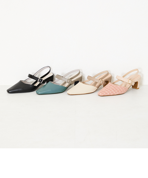 バックストラップパンプス/41301