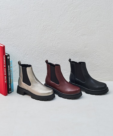 タンクソールサイドゴアショートブーツ/41414