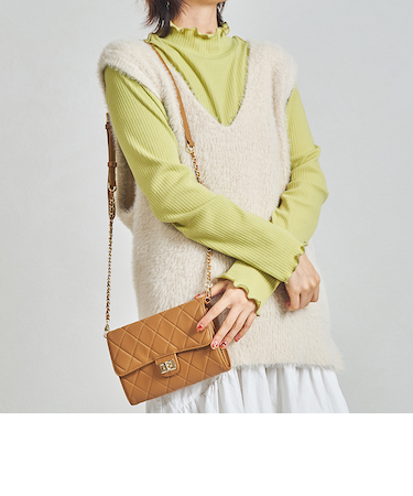 キルティングお財布バッグ/BA-238