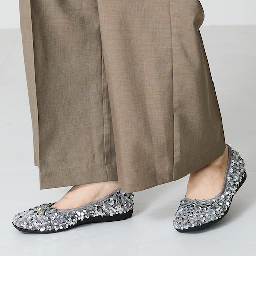 SHISEI】BALLET METALIC バレエシューズ シルバー｜カリテの通販