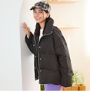 スタンドネックボリュームダウンジャケット/MO43D01