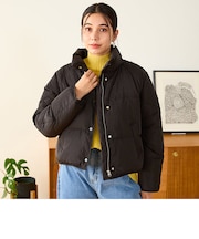 スタンドネックショートダウンジャケット/MO43D02