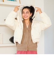 フーディーダウンジャケット/MO43D03