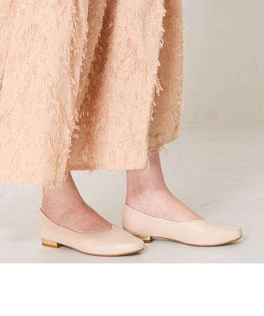 【軽量】センターシームバブーシュ/51107