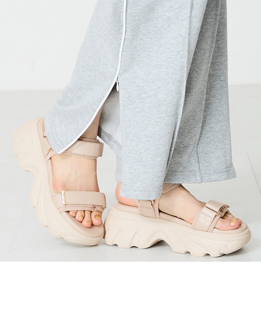 【厚底】ボリュームソールベルトスポサン/51212