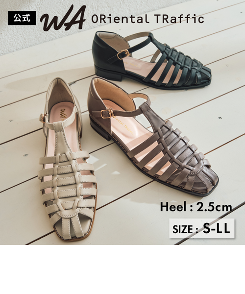 チーカ様 ナローストラップグルカシューズ/52114｜オリエンタルトラフィックの