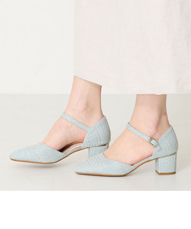 【WEB限定】アーモンドトゥセパレートパンプス/55103