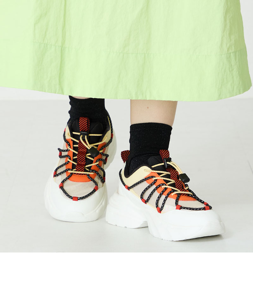 ドローコードデザイン配色スニーカー