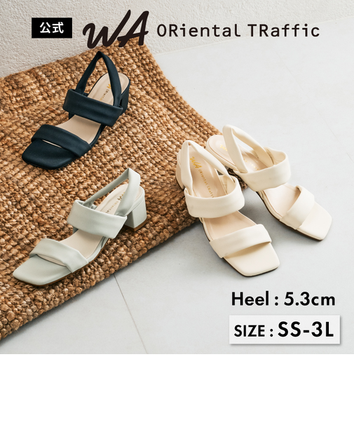 【歩きやすい・クッション】ソフトレザーダブルベルトサンダル/52208