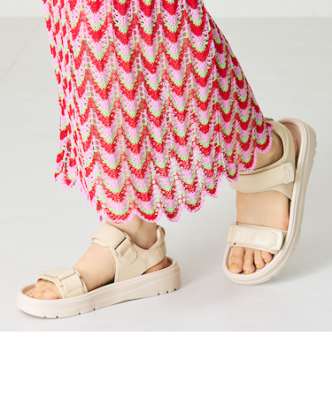 【軽量・Fit meサンダル】ダブルベルトサンダル/51227