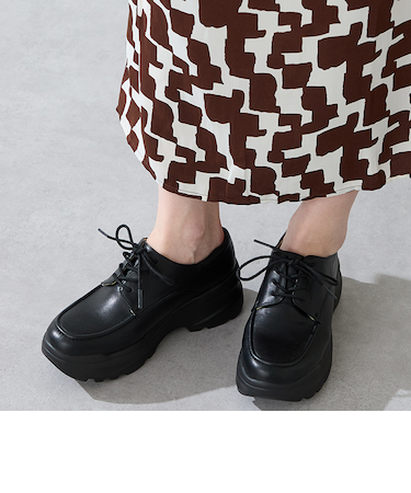 スニーカーソールレースアップシューズ/51310