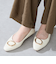 ゴールドモチーフフラットパンプス/52309