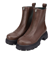 フロントジップショートブーツ/51413