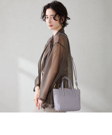 ボタンモチーフハンドバッグ/BA-266