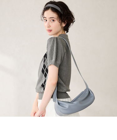 ソフトフェイクレザーボディーバッグ/BA-264