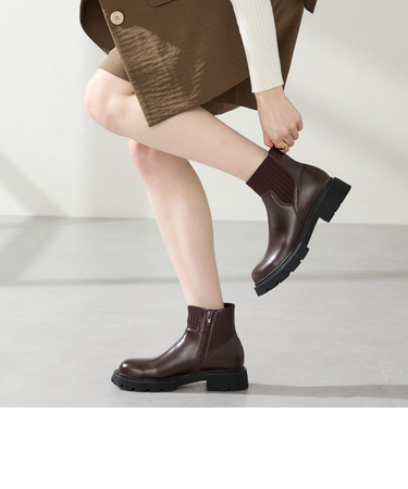 ニットドッキングタンクソールブーツ