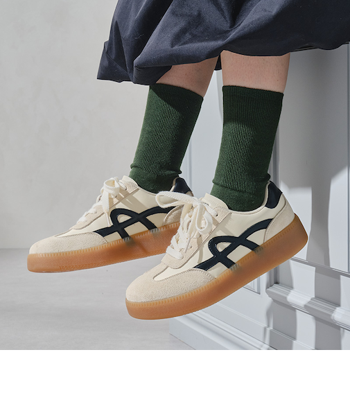 ガムソールジャーマンスニーカー