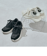 サイドロゴメッシュスニーカー