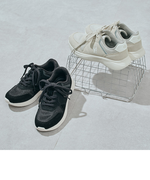 サイドロゴメッシュスニーカー