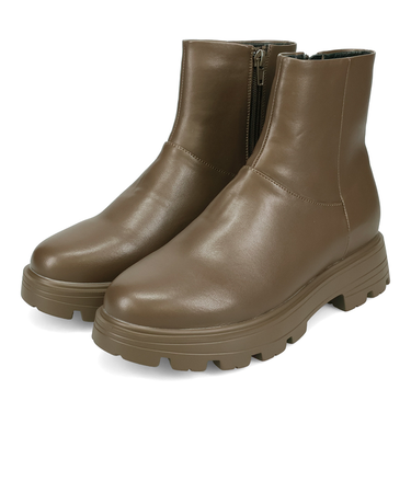 タンクソールラウンドショートブーツ/52409