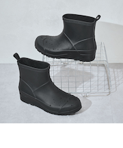 ウエッジソールレインブーツ/R-0024