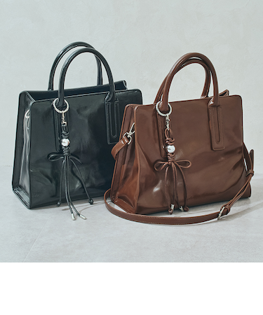 チャーム付きボストンバッグ/BA-268