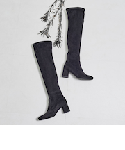 スエードサイハイブーツ/55504