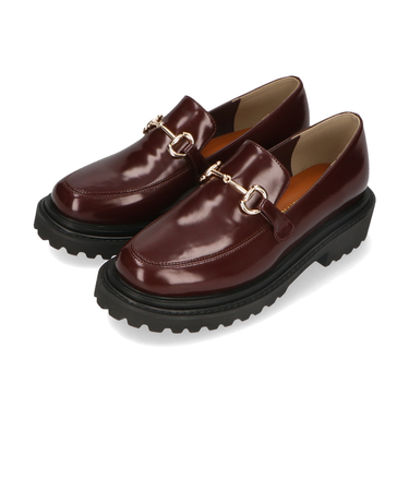 ■■晴雨兼用スムースローファー/31391